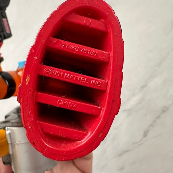 Rescue Heroes Wendy Waters Fisher Price Vintage Figure Firefighter Backpack - Picture 7 of 8